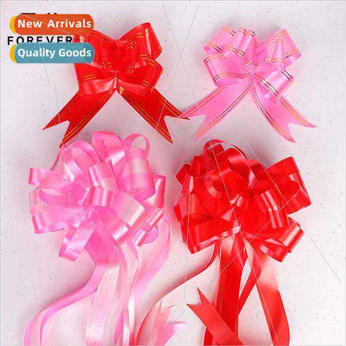Pull flower flower packaging ribbon bouquet floral packaging