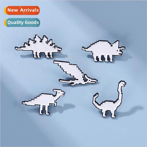 New cartoon pixel small dinosaur modelling design creative p