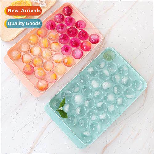Round Ice Compartment Ice Cube Mold Plastic d Ice Ball Ice M