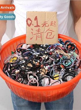 2   leather bhair bsimple head rope hair rope processing sma