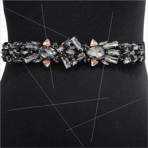 Summer new ladies rhinestone belt casual decoration rhinesto