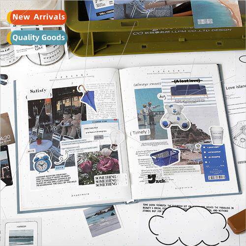 Material package Korean big bite series ins wind senior sens