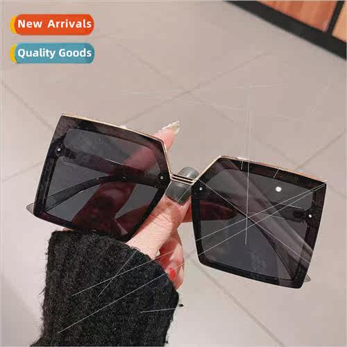 new fashion large frame flat piece anti-ultraviolet men sung