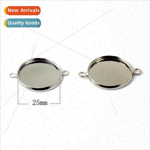 Jewelry Accessory Tray Connector Bottom Bracket Metal Pendan