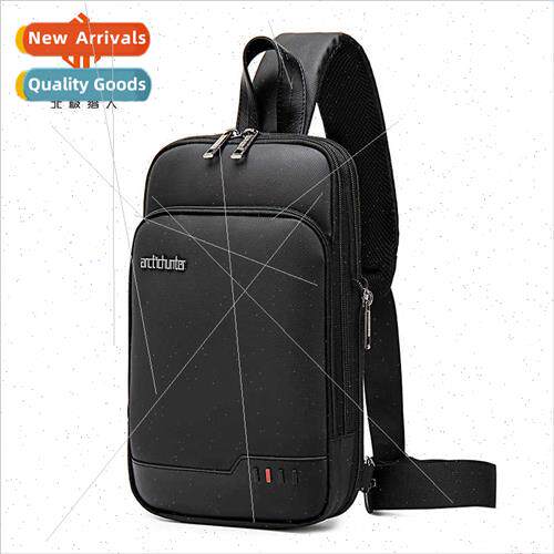 Men functional sports leisure chest bag anti-theft waterproo