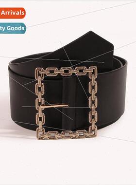 Halloween extra wide belt dress hundred ins pants belt Europ