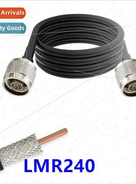 RF Coaxial RF Cable Low Loss Cable Assemblies LMR240 Feeder