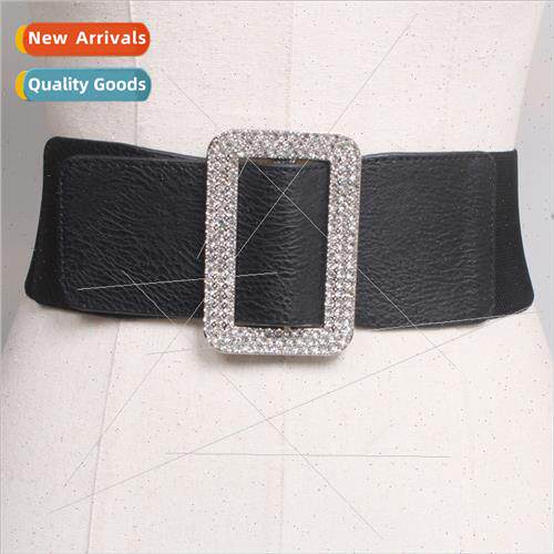 Wh Su Skirt Peplum Decoration Elegant Dress Elastic Stch Squ