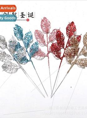 Glter magnolia leaves Christmas leaves gold dust leaves simu