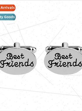 2021 Men French Shirt Cufflinks Europe best friends best fri