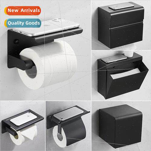 304 black paper towel holder bathroom toilet paper holder ba