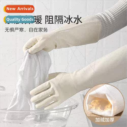 Autumn winter  dishwashing gloves kchen cleaning housework g