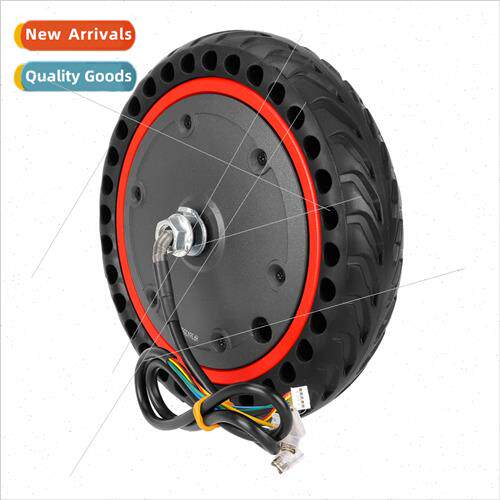 mi electric scooter 36V350W honeycomb tire motor mi Red Ring