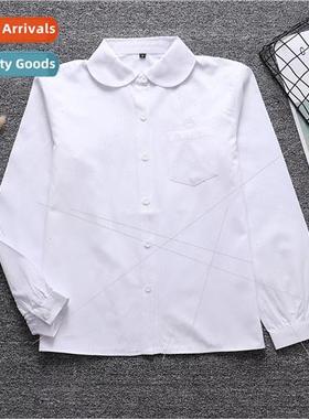 Japan orthodox JK unim long sleeve round neck shirt placket