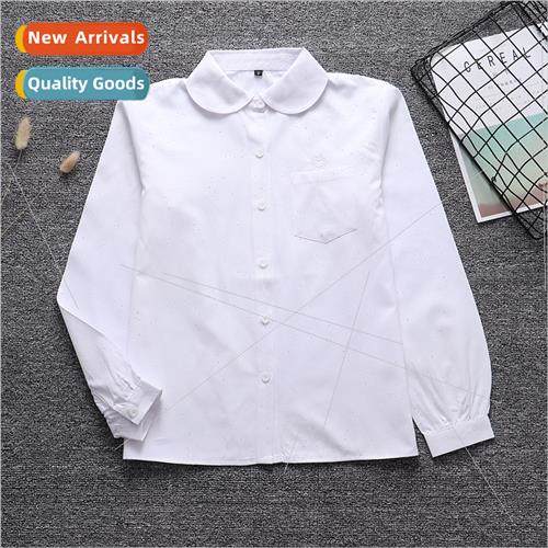 Japan orthodox JK unim long sleeve round neck shirt placket