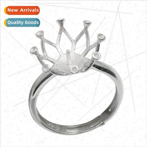 s925 silver fashion OL unset DIY silver jewelry semi-finishe