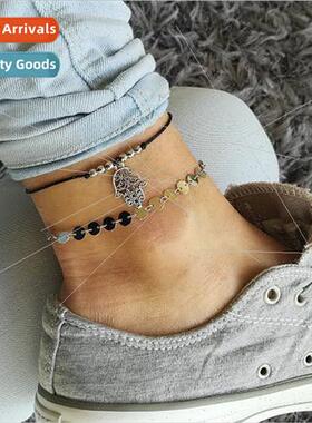 Europe Fashion Summer Beach Handmade Anklet mple Hand Mary S