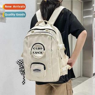 2022 Korean nylon Shoulder backpack female leisure large bag