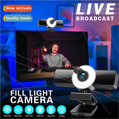 4k beauty auto focus 1080p computer webcam hd audio usb live