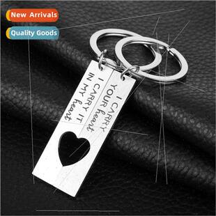 I CARRY YOUR HEART I CARRY IT IN MY HEART Couple Stainless S