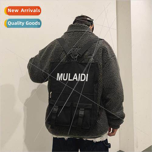 Schoolbag female Korean large capacy simple fashion nd male