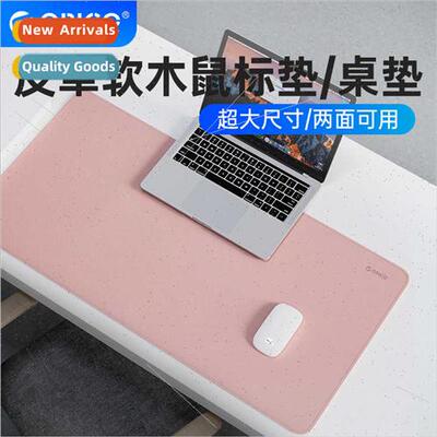 Cork mouse pad oversized desktop girls laptop leather waterp