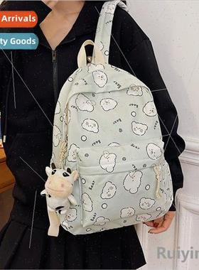 Japan system shoulder bag female cute printing fashion backp