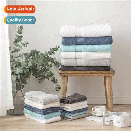 New solid color skin-friendly towel cold color adult face to