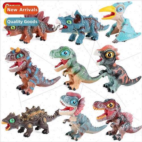 Soft plastic pinch called dinosaur wh IC sound Tyrannosaurus