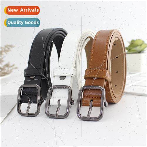 ins wind retro gun black day word buckle accessories belt fe