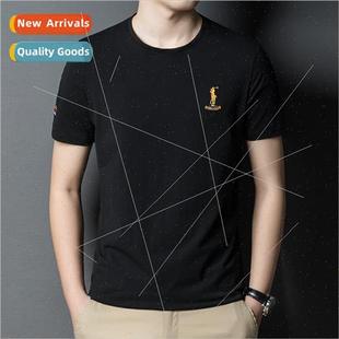 short shirt lapel men sleeved whe 2023 simple summer