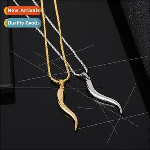 Chili Pepper Pendant Fashion Versatile Men che Necklac Trend
