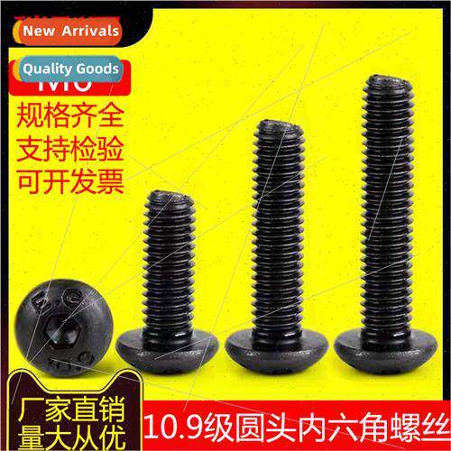 M6 10.9 round head hexagon socket head cap screws pan head b