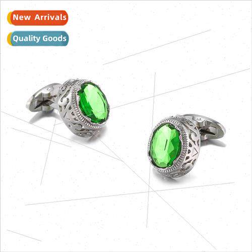 Crystal Buttons French Shirt Cufflinks Men Fashion Cufflinks