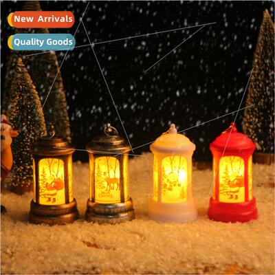 2023 New Christmas wind lamp Santa Claus night light portabl