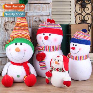 hat red snowman baby decor Christmas decorations