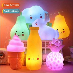 night light glowing Creative dolls enamel toys bedroom large