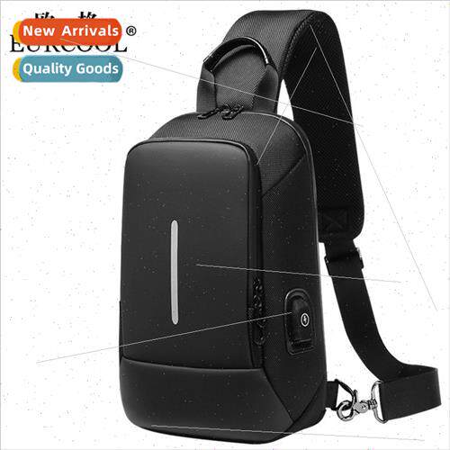 Chest bag men crossbody bag large capacy shoulder bag 2023 n