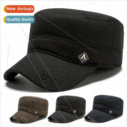 Warm hat middle-aged men winter Korean  tide youth men outdo