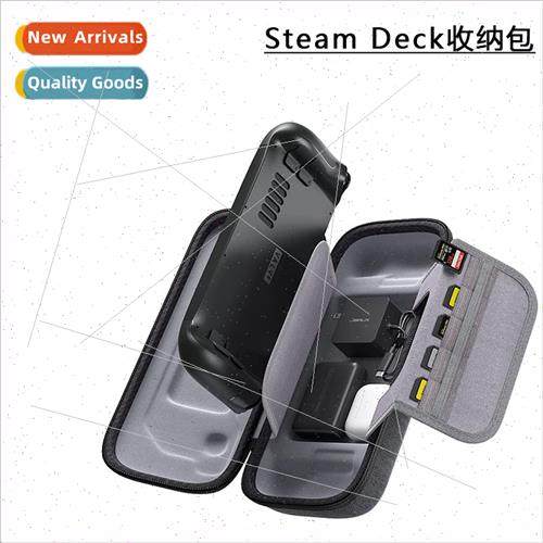 steam deck handheld organizer bag portable eva hard shell ga