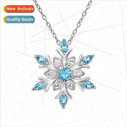 Europe Fashion Gemstone Necklace Women Zirconia Christmas Sn