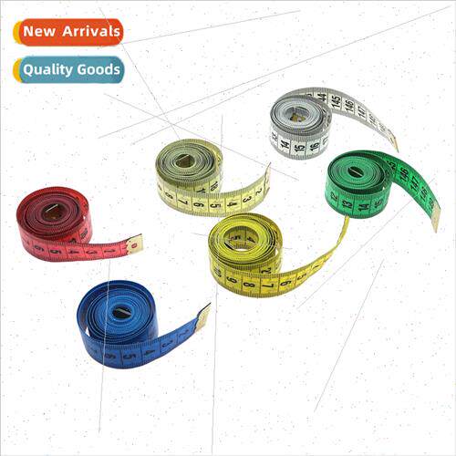 PVC transparent boxed tape measure colorful wide leather rul