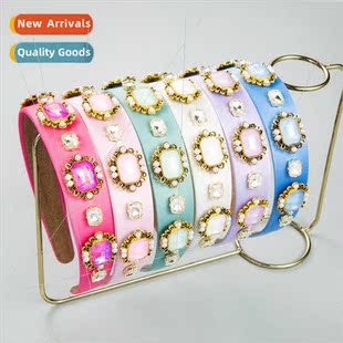 Europe fashion temperament New diamond bands inlaid hair