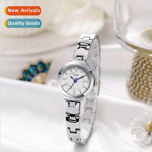 Exquise diamond-set student watch waterproof compact alloy b