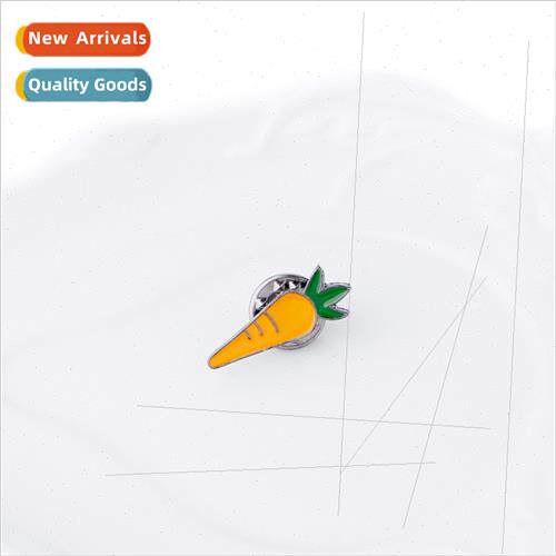 Europe Uned States new cartoon creative carrot brooch alloy
