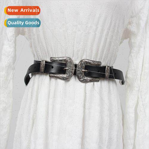 ins coat jacket down jacket decorative belt female Europe re