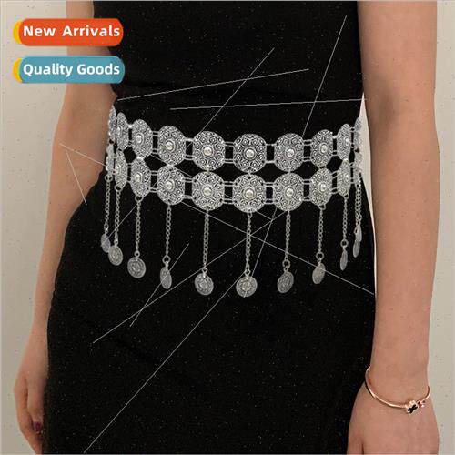 Ancient hanfu waist chain ethnic portra accessories dance pe