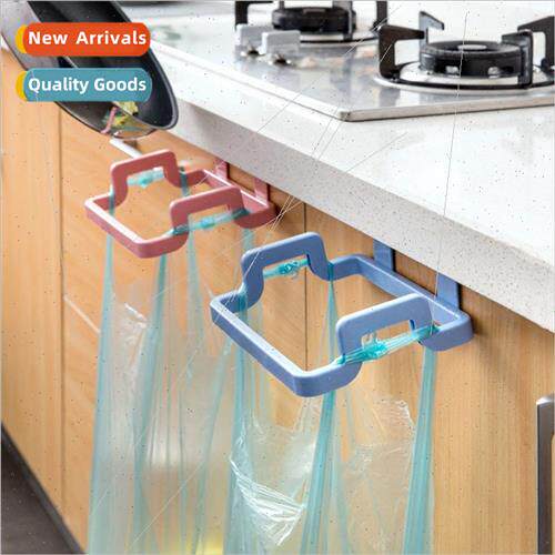 Kchen Hanging Cabinet Door Garbage Holder No-hole Door Back