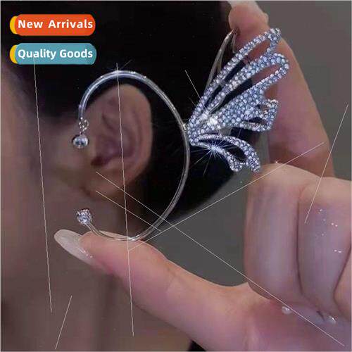 French butterfly earrings earrings whout ear holes ear clips