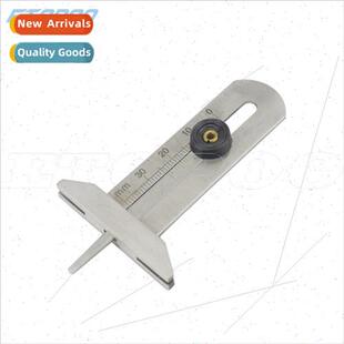 Tire Tread Vernier Depth Ruler 0-30MM Stainless Steel Tread